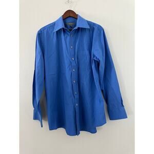 Merona Long Sleeve Dress Shirt Size Large